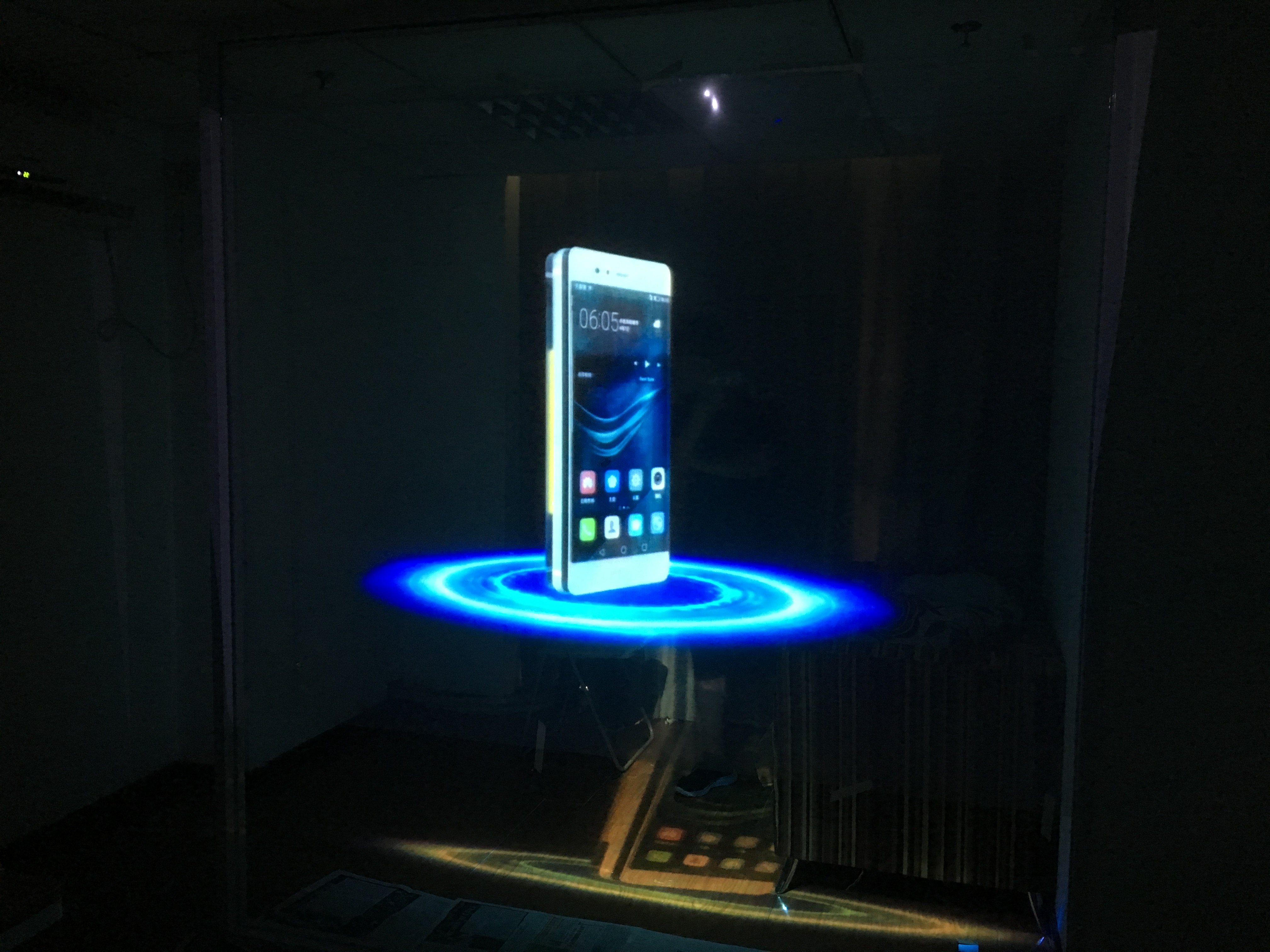 Pellicola di proiezione olografica